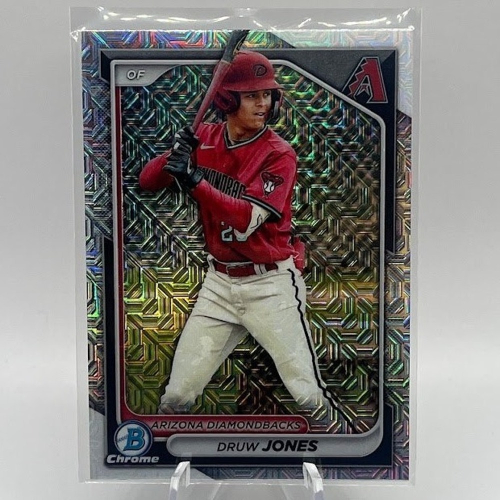 Druw Jones Mojo Refractor 2024 Bowman Chrome BCP-60 MLB Arizona‎ Diamondbacks
